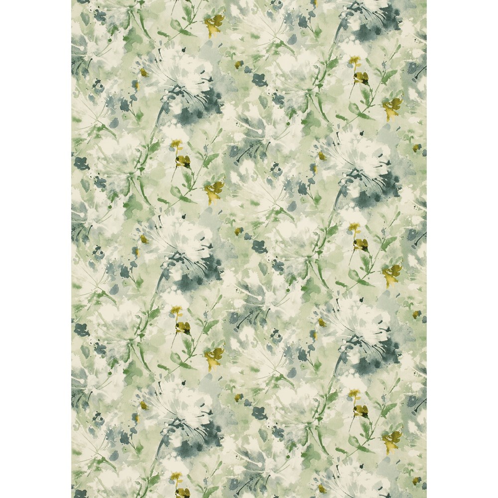 Simi Floral Wallpaper 213022 by Sanderson in Grey Pearl